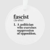 fascistische definitie ornament (voorkant)