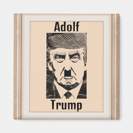 Fascistische magneet van Trump (Voorkant)