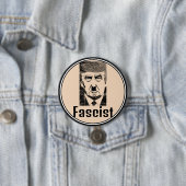 Fascistische Trump-Button Ronde Button 7,6 Cm (In situ)