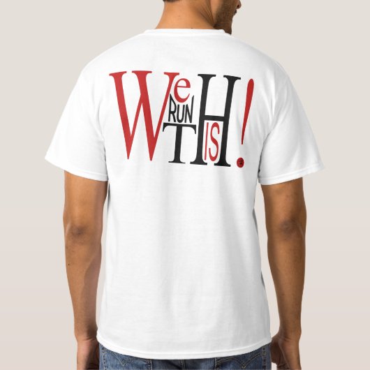 FASE VI FLFC SHIELD - WE VOEREN DIT! (ZWART) T-SHIRT (Achterkant)