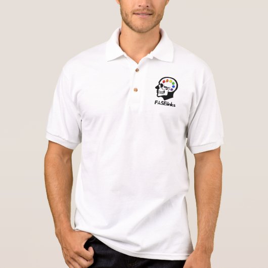 FASElinks Mannen Golf Shirt (Voorkant)