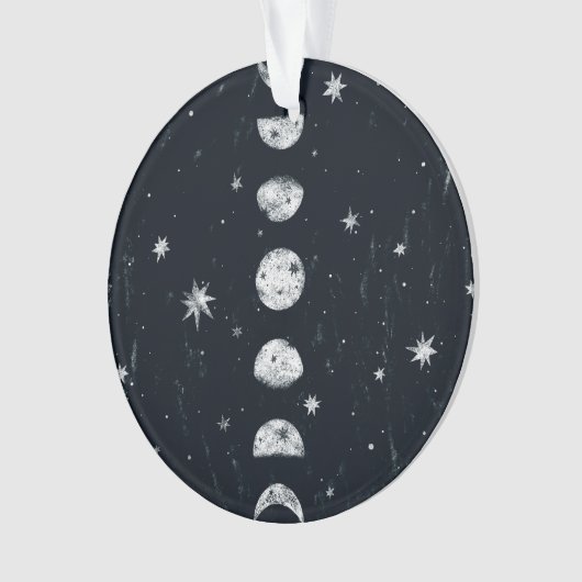 Fasen van de maan ornament (voorkant)