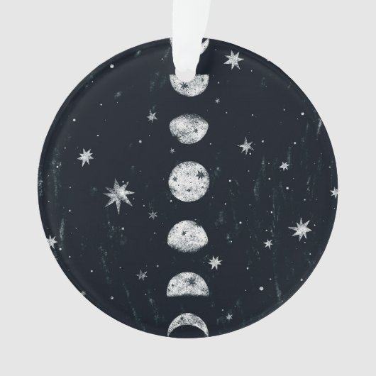 Fasen van de maan ornament (voorkant)