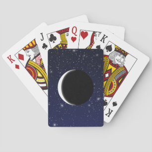 Fasen van de maan pokerkaarten