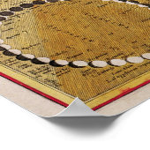 Fasen van de maan, uit 'The Celestial Atlas' Poster (Hoek)