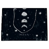 Fasen van de maancadeau groot cadeauzakje (Voorkant)