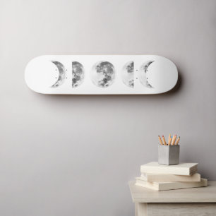 Fasen van het bewegingspaneel skateboard