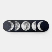 Fasen van het moonstelsel skateboard (Horizontaal)