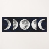 Fasen van het moonstelsel yogamat (Voorkant (horizontaal))