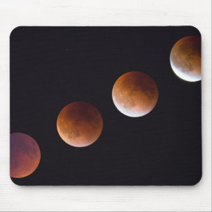 Fasen van Totale Maansverduistering Seattle Muismat