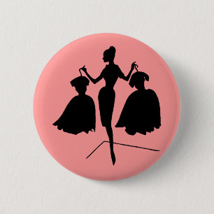 Fashiion Silhouette Ronde Button 5,7 Cm