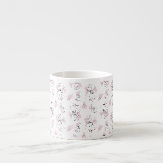 Fashion Bride Groupe rose Multi Mug espresso (Devant)