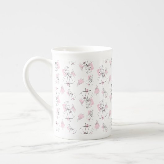 Fashion Bride Groupe rose Multi mug os china (Gauche)