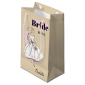Fashion Bride Neutral Bride sac cadeau mariée peti (Devant Angle)