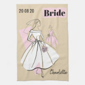 Fashion Bride Neutral Group Bride serviette de cui (Vertical)