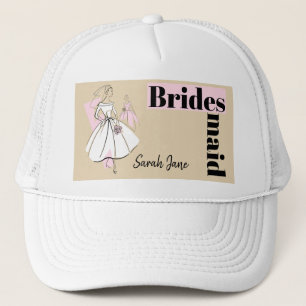 Fashion Bride Neutral Group Bridesmaid casquette