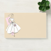 Fashion Bride Neutral post-it notes (Bureau)