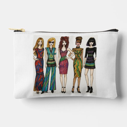 Fashion Dolls Art Pouch-Chic Accessory Bag Etui (Voorkant)