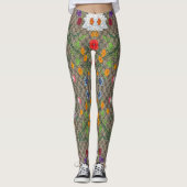 Fashion Floral Stylish Elegant Leggings (Voorkant)