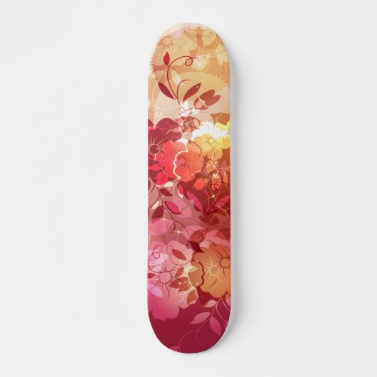Fashion Florale 6 Skateboard (Devant)