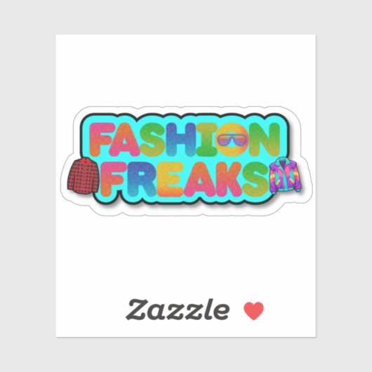 Fashion Freaks Logo Sticker NL (Vel)