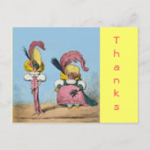 Fashion Funny ~ Carte postale / Invitations 4.25 x (Devant)