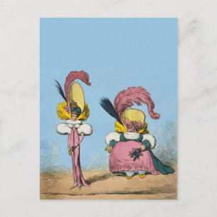 Fashion Funny ~ Carte postale / Invitations 4.25 x