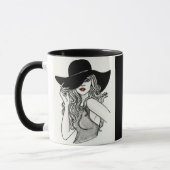 Fashion Girl Mug (Gauche)