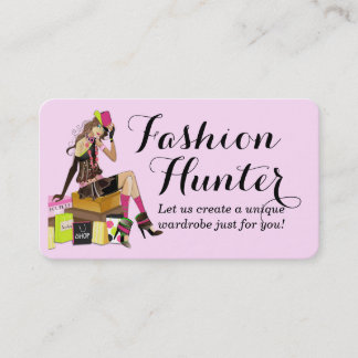 Fashion Hunter Business Card Visitekaartje