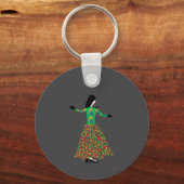 Fashion Model 01 Sleutelhanger (Voorkant)