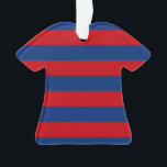 Fashion Rouge et Bleu Horizontale bandes<br><div class="desc">Un décor moderne et coloré de rayures horizontales rouges et bleues pour un beau cadeau personnalisé. Utilisez le lien "Demandez à ce concepteur" pour nous contacter avec vos demandes de design spécial ou pour obtenir de l'aide pour répondre à vos besoins de personnalisation. Une excellente idée cadeau.</div>