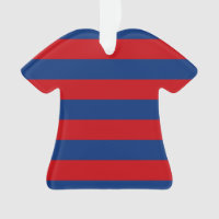 Fashion Rouge et Bleu Horizontale bandes