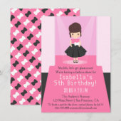 Fashion Show de la piste Invitations à la fête d'a (Devant / Derrière)