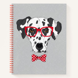 Fashionable Dalmatian Notitieboek