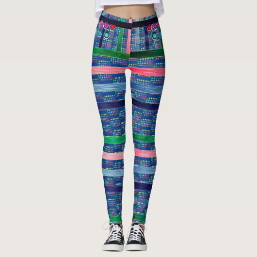Fashionable Fun Compression Leggings (Voorkant)