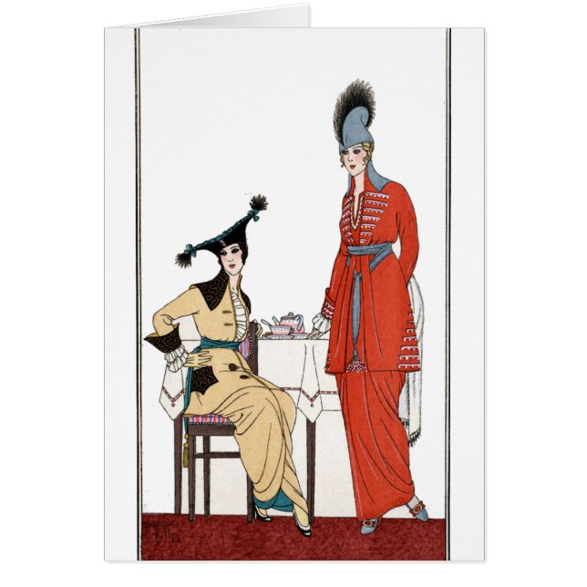 Fashionable -middag-Tea (Voorkant)