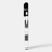 Fashionable Pattern Design in Black and White Case-Mate iPhone Case (Achterkant / Links)