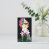 Fashionable Speelgoed Dog Visitekaartjes (Staand voorkant)