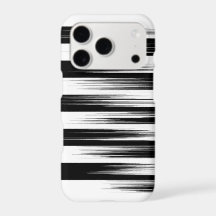 Fashionable Stripe Design in Black and White