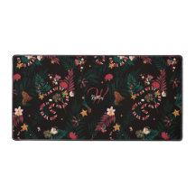 Fashionable & Unique Red Snake Mix Floral Black