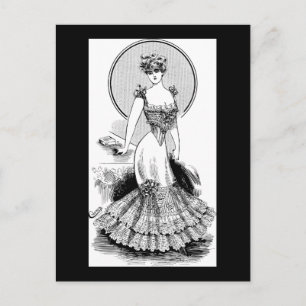 Fashionable Waistline 1906 Briefkaart