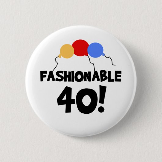 FASHIONBARE 40 RONDE BUTTON 5,7 CM (Voorkant)