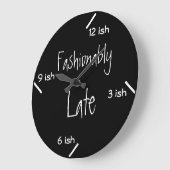 Fashionisch laat grote klok (Hoek)