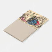 Fashionische Victoriaans dames Post-it® Notes (Schuin)