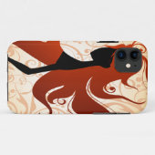 Fashionista Case-Mate iPhone Case (Achterkant (horizontaal))