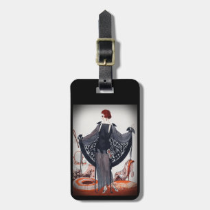 Fashionista Diva Roaring Twenties Bagagelabel