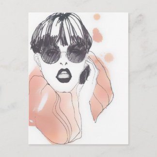 fashionista postkaart