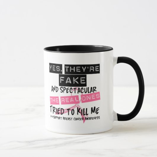Faske en spectaculair - Echte mensen probeerden me Mok (Rechts)