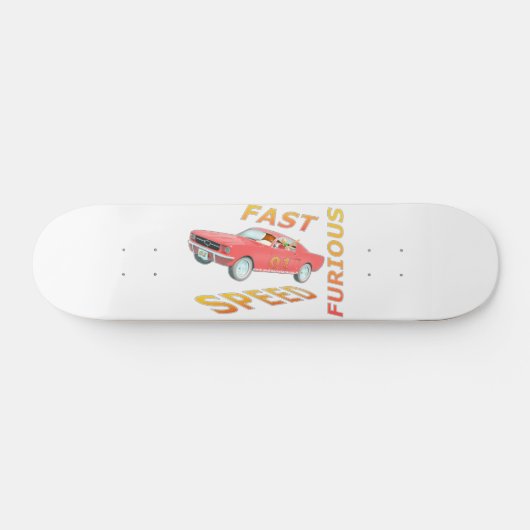 Fast and Speed Furious 01 Skateboard (Horizontaal)