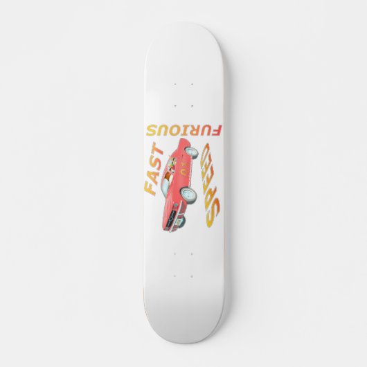 Fast and Speed Furious 01 Skateboard (Voorkant)